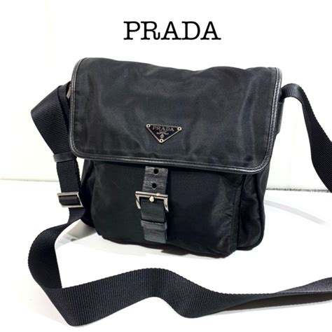 prada ナイロン ショルダー|ナイロン PRADA(プラダ) ショルダーバッグ・ポシェット(レ .